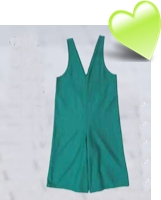 無印良品のVネックサロペット